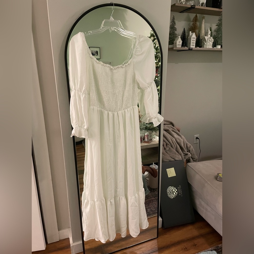 White Maxi Dress